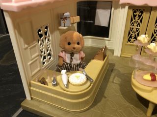 Calico Critters Sylvanian Families Village Cake Shop Bakery RETIRED 3