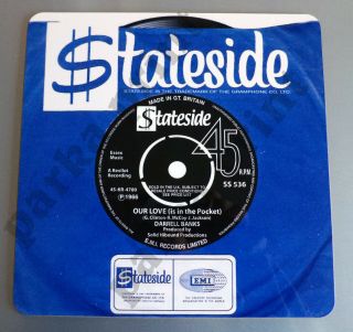 Northern Soul Placemat,  Vinyl Record Placemat,  Stateside Placemat,  Mod Placemat
