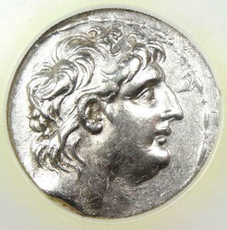 Syria Antiochus Vii Ar Tetradrachm Bible Coin 138 - 129 Bc (athena,  Nike) - Ngc Au