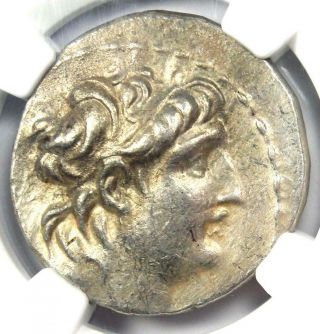 Seleucid Antiochus Vii Ar Tetradrachm Coin 138 - 129 Bc - Certified Ngc Xf (ef)