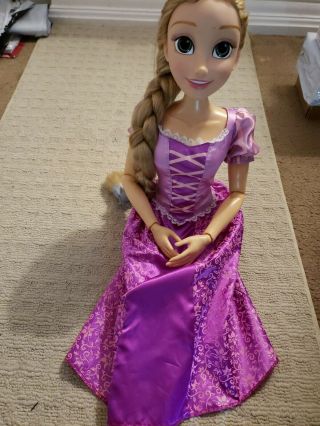 Disney Princess Playdate Rapunzel Doll from Movie Tangled Large 32” Poseable 2