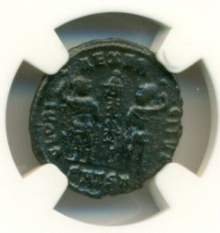 Roman Empire Constantius II AD 337 - 361 BI Nummus Ch VF NGC 3