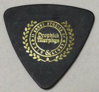 Dropkick Murphys Jeff Darosa Gold Foil Guitar Pick Show 2018 Tour