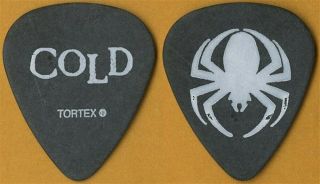 Cold Authentic Band Issued 2005 Year Of The Spider Tour Custom Stage Guitar Pick