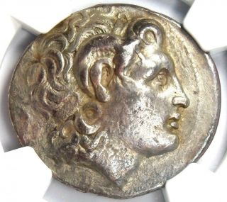 Thrace Alexander The Great Lysimachus Ar Tetradrachm Coin 305 Bc - Ngc Choice Vf