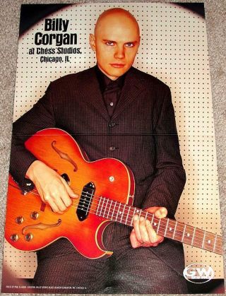 Billy Corgan Smashing Pumpkins Tribute Poster