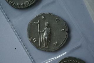 Trajan Decius Antoninianus,  Dacia Standing,  Rome