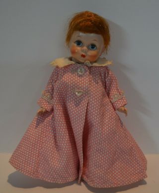 Vintage Madame Alexander - Kins Doll & Outfit Tagged 1950