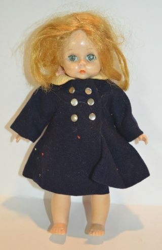 Vintage Madame Alexander - Kins Doll & Outfit Tagged 1950 W/extra Jacket