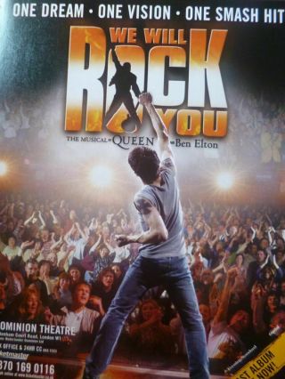 We Will Rock You (the Queen Musical) - Mini Press Poster