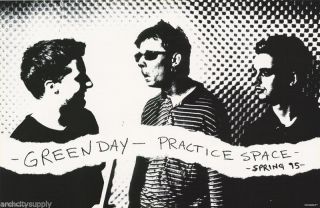 Poster : Music : Green Day - Practice Space - 6500 Rp84 P