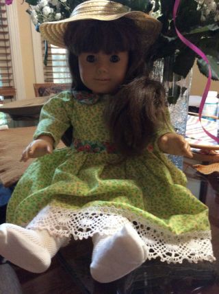 Just Like You 18 " American Girl Doll With Brown Hair & Brown Eyes