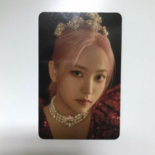 Yeri Red Velvet La Rouge Official Fortune Scratch Card Photocard