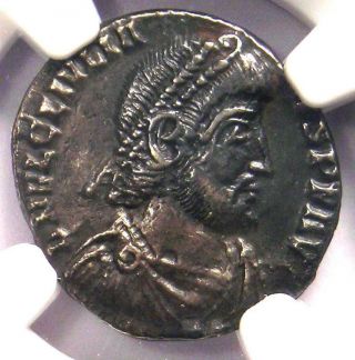 Ancient Roman Julian Ii Ar Siliqua Rome Coin 360 - 363 Ad.  Certified Ngc Choice Xf
