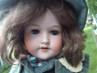 Antique Armand Marseille 390 A D M Doll Germany 26 " With Broken Leg