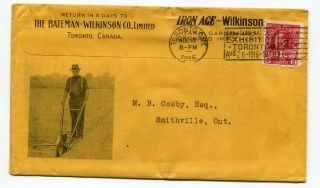 Canada Ont Ontario - Toronto 1916 Iron Age Farm Implements - Advertising Cover