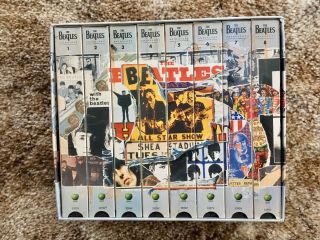 The Beatles Anthology 8 Vhs Tape Box Set Apple 1996