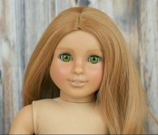 Custom Ooak Repaint " Corinne " American Girl Doll Acacia Lane Dolls Marie Grace