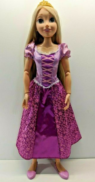 Disney Princess Playdate Rapunzel Doll From Movie Tangled Large 32” Poseable