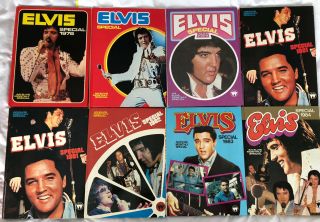 Elvis Presley - Various Elvis Monthly Special Annuals 1976 - 1984 (see Detail)