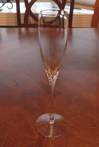 Lenox Crystal Encore Gold Pattern Champagne Flute (s) 9 3/8 " Tall