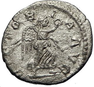 Severus Alexander 222ad Silver Authentic Ancient Roman Coin Victory I69742