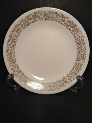 4 - Corelle " Woodland Brown " Bread & Butter Plates