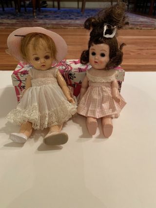 vintage vogue ginny dolls 7” with One Box 3