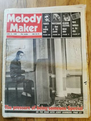 Melody Maker Newspaper June 21st 1980 The Specials Cover.