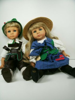 Engel Puppen Puppe Dolls Helma Series Boy And Girl