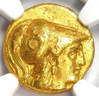 Alexander The Great Iii Av Gold Stater Coin 336 Bc - Certified Ngc Xf