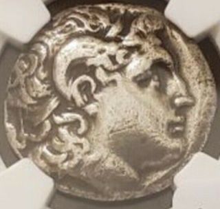 Lysimachus,  305 - 281 Bc Kingdom Of Thrace Ar Tetradrachm Vf Ngc (alexandria Iii)