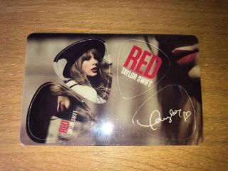 Taylor Swift - Red Guitar Pick Plectrum Set  Official Merchandise