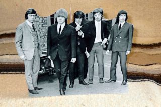 The Rolling Stones British Rock Group Tabletop Standee 8 1/4 " Long