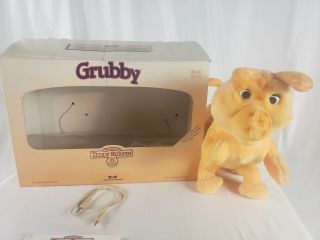 Vintage Teddy Ruxpin GRUBBY with Book And Tape 1985 2