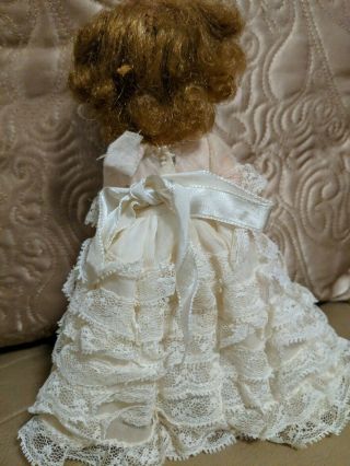 Vintage Madame Alexander WENDY KIN Bride Doll 1960’S 7 Inches Gorgeous RARE 3