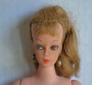 Vintage Barbie Clone Bild Lilli Doll Eegee Miss Babette? Blonde Ponytail