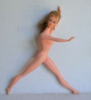 Vintage Barbie Clone BILD LILLI DOLL Eegee Miss Babette? Blonde Ponytail 2