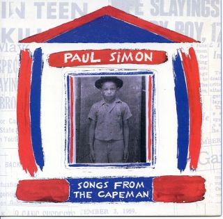 Paul Simon Songs From Capeman Promo One Sheet Pre - Release Folder Us Warner 1997