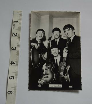 Early Starpic Beatles 1963 Smaller Postcard Photo Card Sp584 - Sp 584 Star Pics