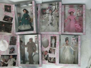 5 Barbie Dolls - My Fair Lady - Barbie/ken Eliza/henry Mattel 1995