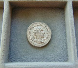Rare Extremely Fine Roman Empire Philip I Silver Antoninianus 22,  5mm/4,  41gr