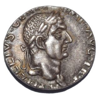 Ar Denarius Dual Portrait Aulus Vitellius Roman Empire 69 Ad Novelty Strike