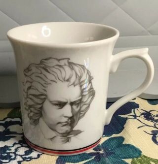 Ludwig Van Beethoven Mug Classical Music Is My Cup Of Tea Cccc Brand Porcelain