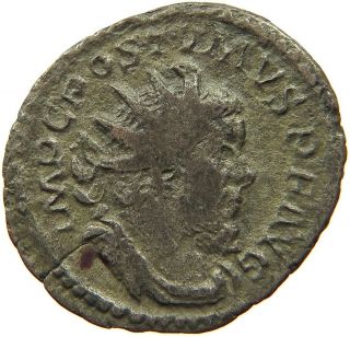 Rome Empire Postumus Antoninianus Moneta Avg Rg 155