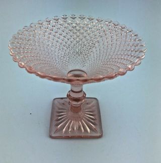 Anchor Hocking Miss America Pattern 5 Inch Comport Compote 1935 - 1938 Candy Dish