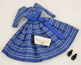 Vintage Barbie Dress Purse Shoes 978 Lets Dance Outfit 1960s Clothes