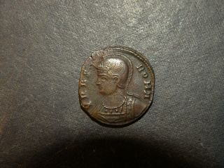 Roman Coin Ancient 300 AD Bronze Caesar Emperor Antique Wolf Infants Suckling 3