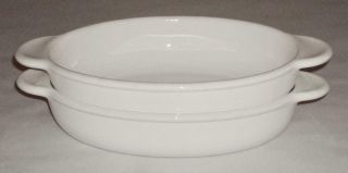 2 Corning Ware White Oval Grab It Dishes