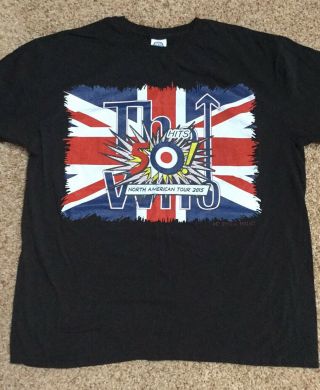 The Who Hits 50 North American Tour 2015 Concert Tee Size Large